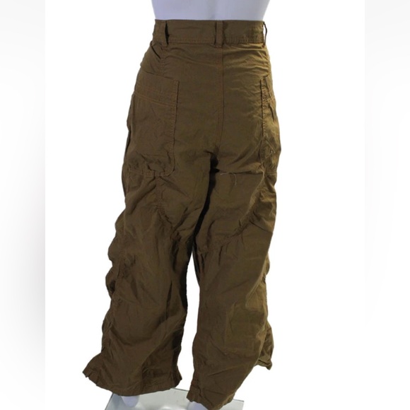 Anthropologie Pants - Pilcro and the Letterpress Anthropologie Womens Wide Leg Crop Cargos Brown